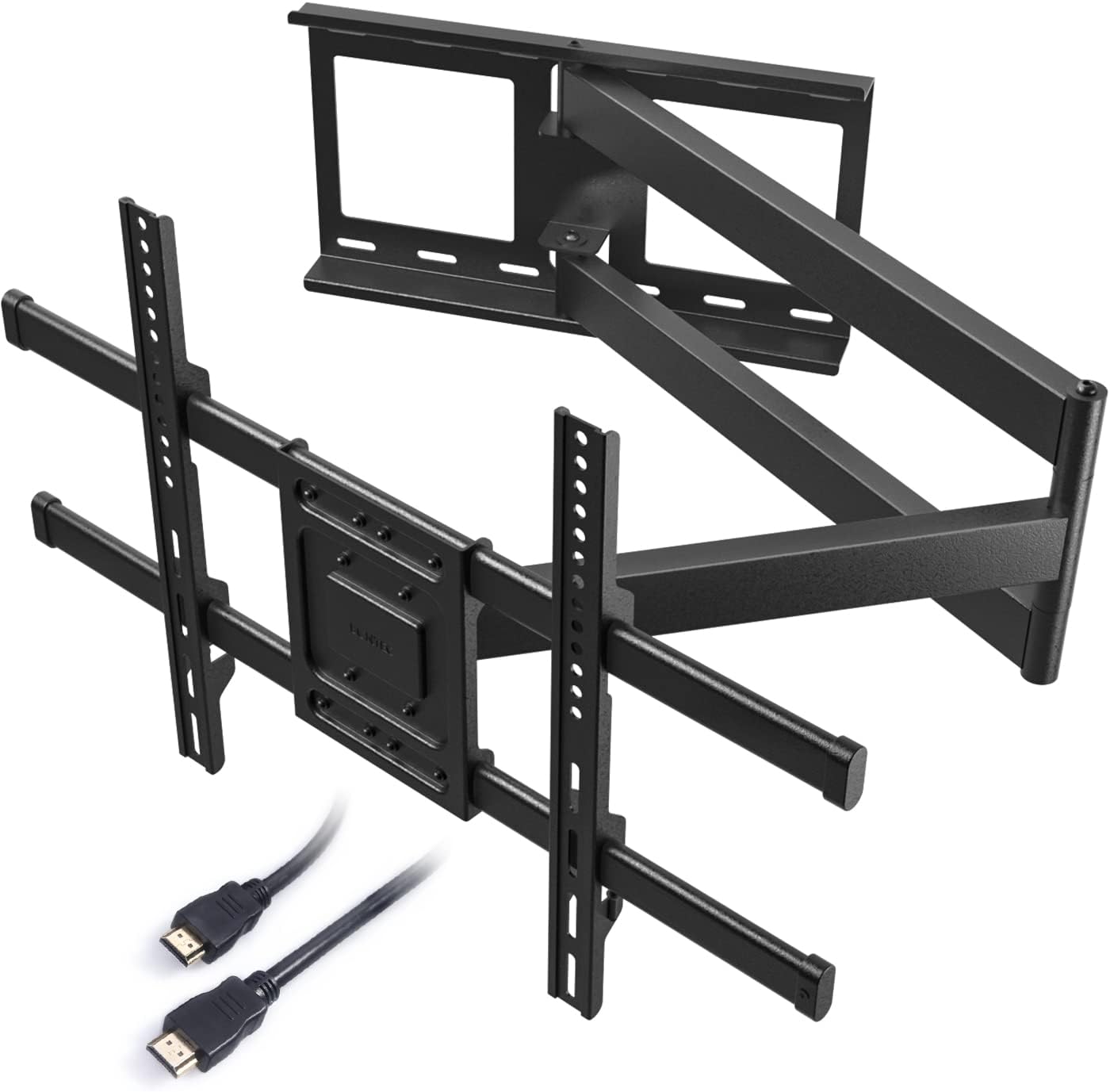 Support Mural TV Universel RICOO 13-27 Pouces - Orientable Et Inclinable VESA Pour Écran LED LCD